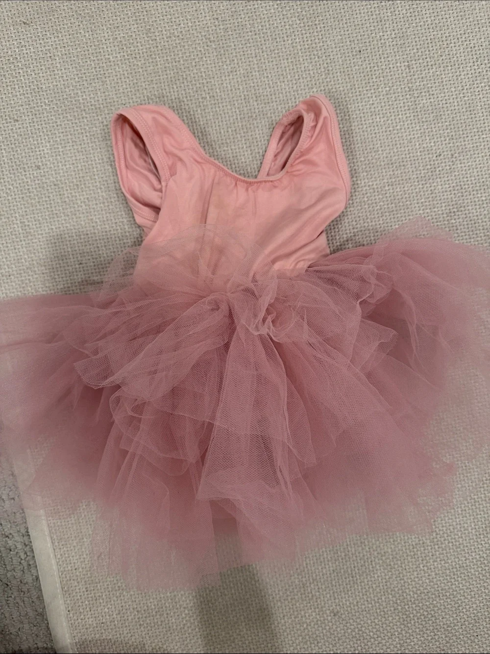 Toddler Rose Pink Tulle Ballet Tutu Dress